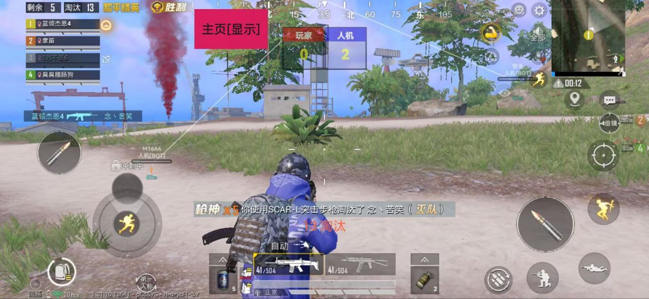 和平精英外挂【豌豆直装V1.0】漏打自瞄 喷子自喵 狙击枪自喵 全枪无死角漏打 追踪扫车打鸟